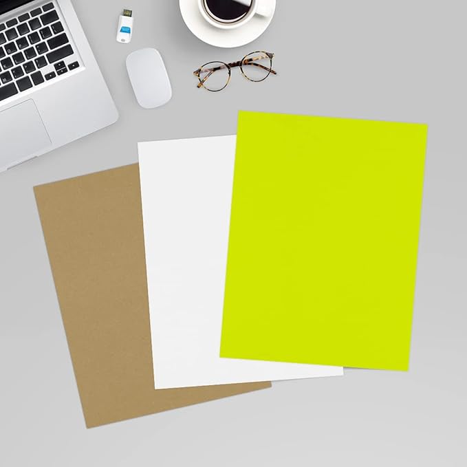 LUXPaper 8.5" x 11" Cardstock | Letter Size | Wasabi Green | 100lb. Cover | 50 Qty