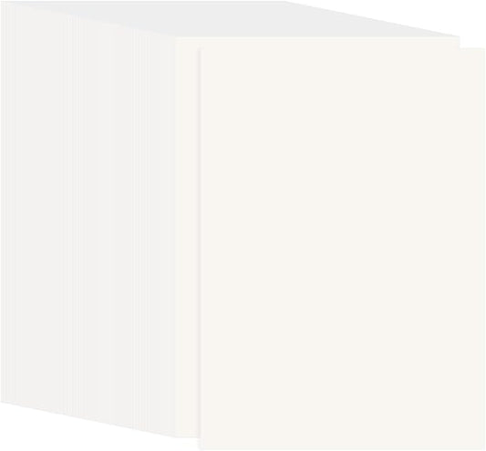 200 Pack Cream White Cover Cardstock, 8.5 x 11 Inch, 180 GSM / 65 lb Premium Thick Paper, Acid-Free & Printer-Friendly, for Invitations, Certificates, Wedding, DIY Cards, Scrapbooking & Office Use