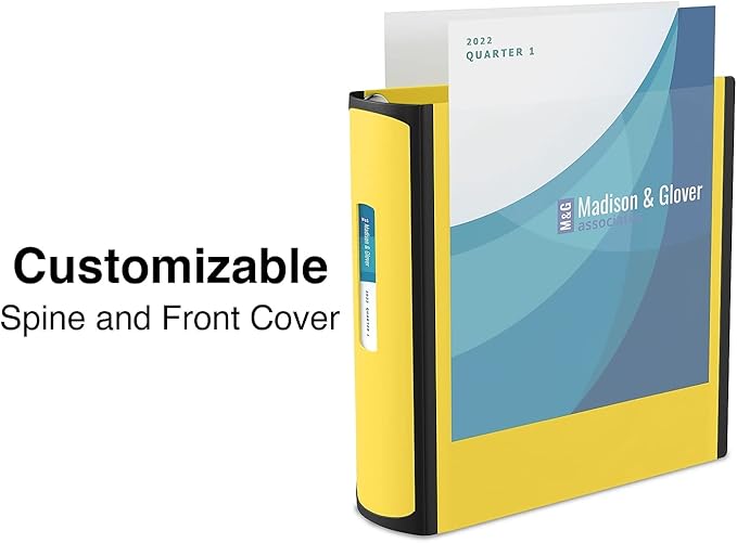 Staples Better Binder, 2-Inch, Yellow