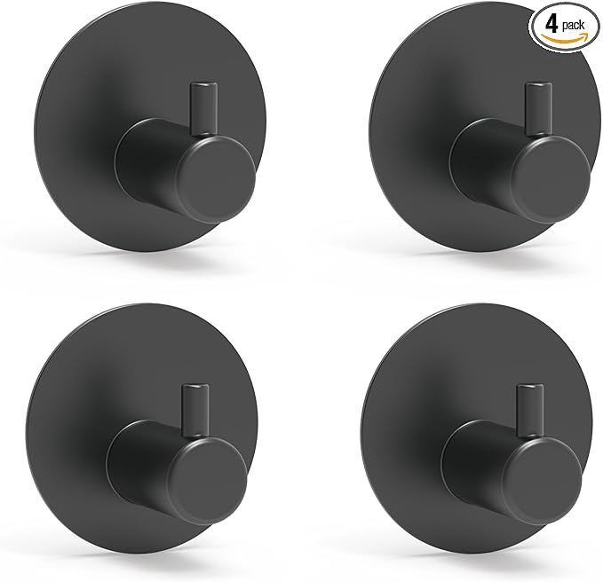 Ant Mag Magnetic Key Hooks 4 Pack Wall Mounted for Hanging Key Towel Bag Hat Scarf Wreath on Metal Surface for Home Kitchen Bathroom Fridge Cabinet Entryway