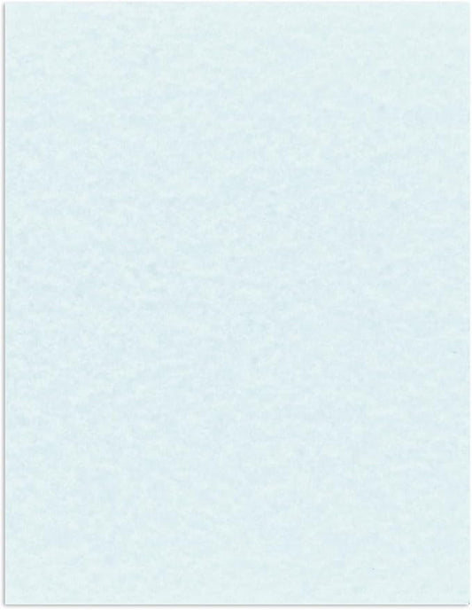 NextDayLabels - Pack of 50 Sheets - 8-1/2" x 11" (Letter Size) 65 lb. Parchment Cover Card Stock (Bluestone)