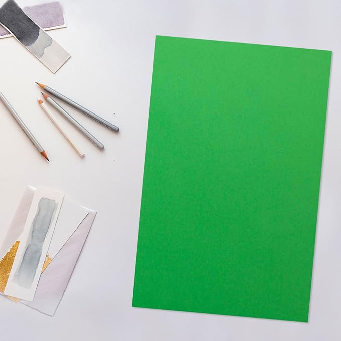 JAM PAPER Ledger Matte 24lb Paper - 90 gsm - 11 x 17 Tabloid - Green Recycled - 100 Sheets/Pack