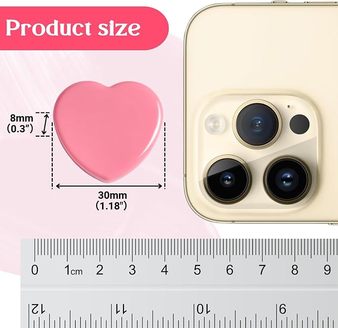 ZDZBLX 40PCS Heart Fridge Magnets - Cute Mini Strong Magnets for Whiteboard & School Lockers - Decorative Refrigerator Magnets - Heavy Duty Small Magnet for Kitchen, Home, Office, Crafts (Pink +Red)
