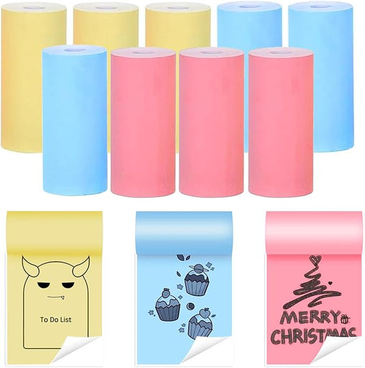 Colorful print paper for camera