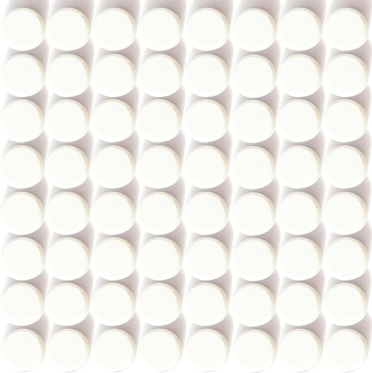 ZDZBLX Fridge Magnets, 80 Pack Strong Refrigerator Magnets, Small Round Whiteboard Magnets, Heavy Duty Cute Mini Magnet for Fridge, Locker, Classroom, School, Office, Crafts & DIY, White Circle Magnet