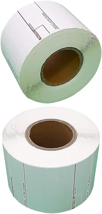 VisionTechShop LST-8020 Printing Scale Label, 58 x 60 mm, UPC/Ingredients 36 Rolls of 500 Labels, Lower Price Than 12 Rolls