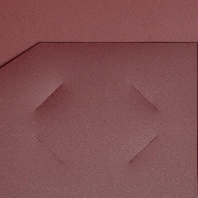 JAM PAPER Heavy Duty Plastic 2 Pocket Extra Tough School Folders - Burgundy - 3/Pack