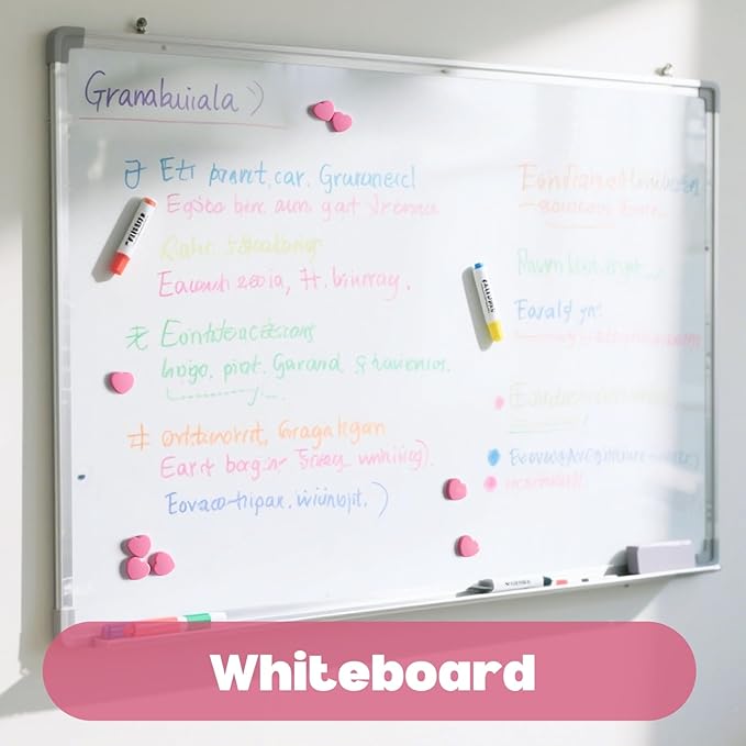 60PCS Fridge Magnets - Mini Heart Refrigerator Magnets - Heavy Duty Strong Magnets for Whiteboard, Map & Locker, Cute Pink Small Decorative Magnet for Classroom, Kitchen, Office, Home, Cabinet