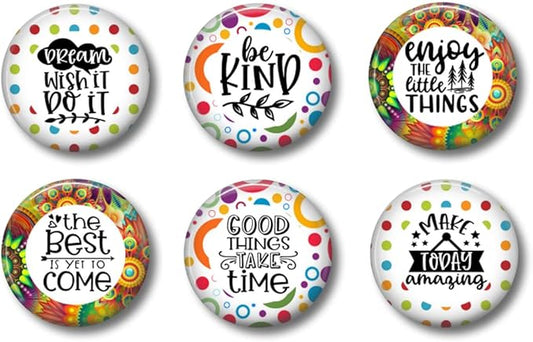 Boho Locker Kit: Mirror, White Board, Pencil Cup, Pen and Inspirational Magnets Style Set (Lucent Dreams - 12 Piece Kit)