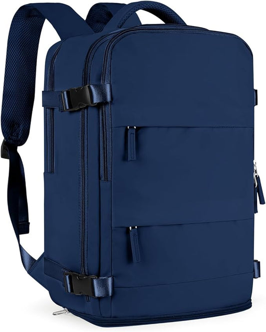 Travel Backpack Carry On Backpack Personal Item Travel Bag Mochila De Viaje Carry On Backpack For Airplanes Traveling Backpack For Women Gym Backpacks College Backpacks Sapphire Blue