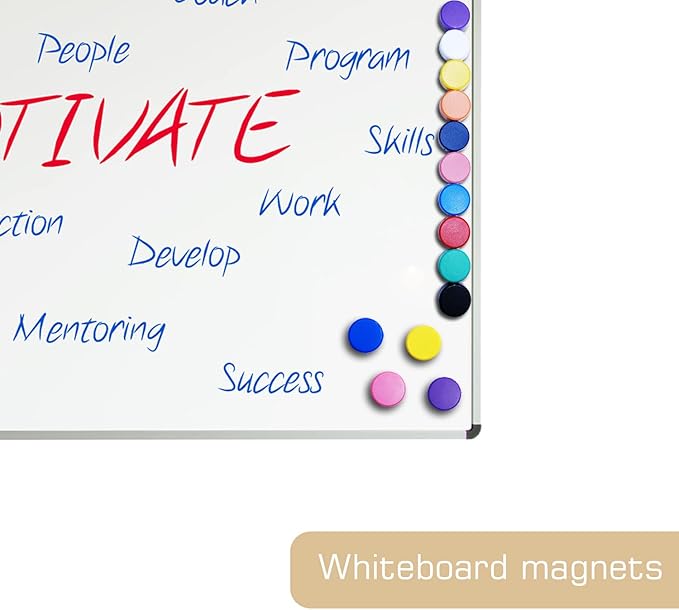 50 Pack Refrigerator Magnets, Magnets for Whiteboard, Small Whiteboard Magnets Cute Round Office Magnet for Classroom Teachers Offices Supplies(Blue and Green)