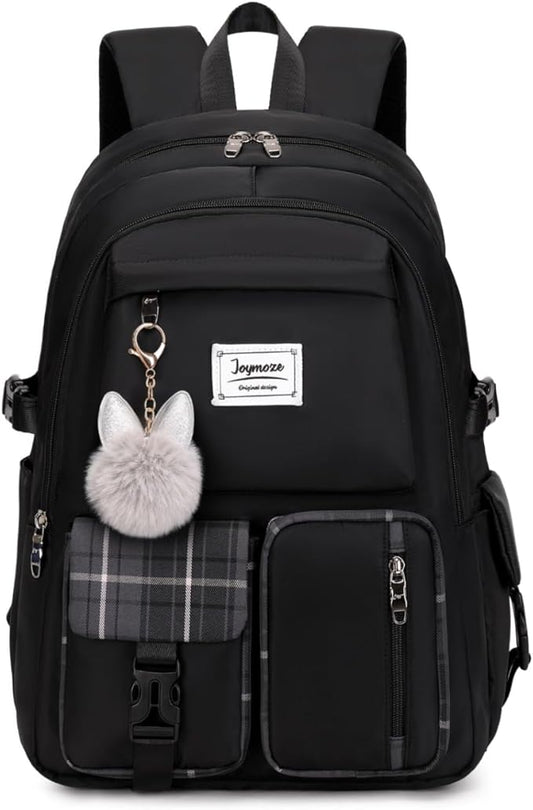 Cute Backpack for Girl Teenager Daily Backpack Women Backpack Purse Black