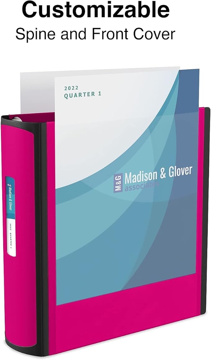 Staples Better Binder, 2-Inch, Pink