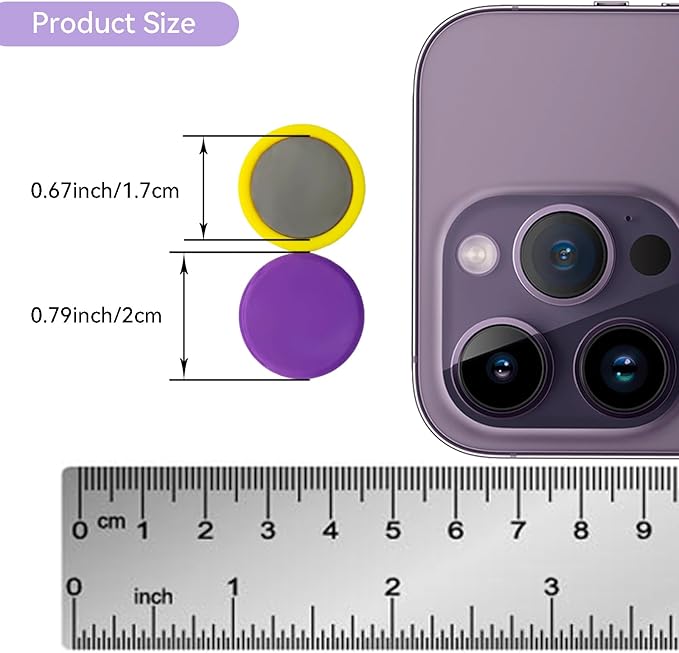 ZDZBLX Fridge Magnets, 40 PCS Strong Refrigerator Magnets in 10 Colors, Heavy Duty Small Round Magnets for Whiteboard, Locker, Classroom, Office, Cute Mini Decorative Magnets for Fridge, Home, Kitchen