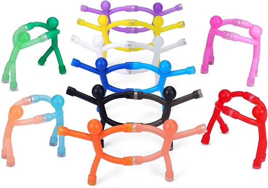 TRYMAG Men Fridge Magnets, 20 Pcs Cute Magnets Fridge for Adults, Funny Humanoid Toys for Kids, Humanoid Mini People Colorful Magnetic for Locker, Office, School Decoration