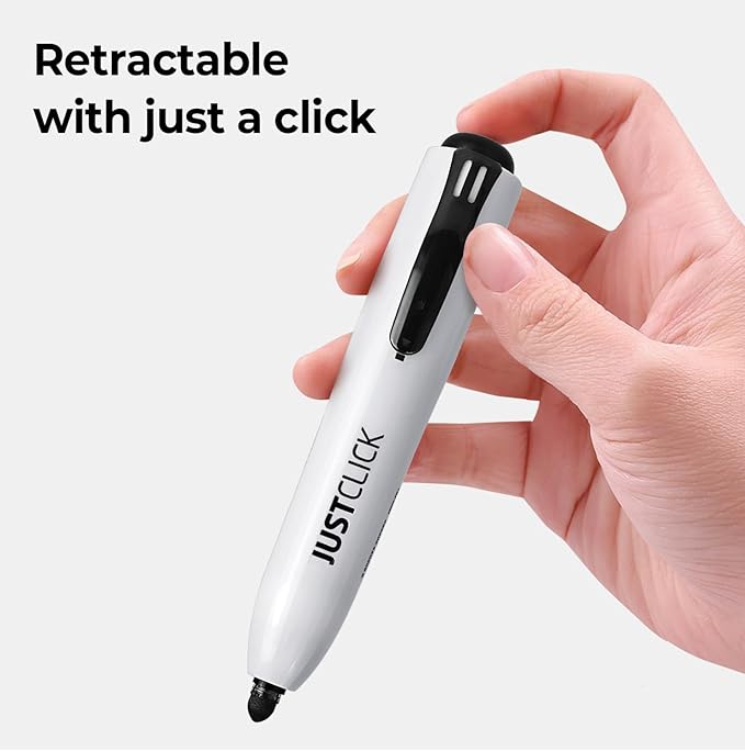 carrotez Jumbo Retractable Dry Erase Markers, Click Dry Erase Whiteboard Markers, Bullet Tip, Extra Thick Large Barrel, 12 Count, Black