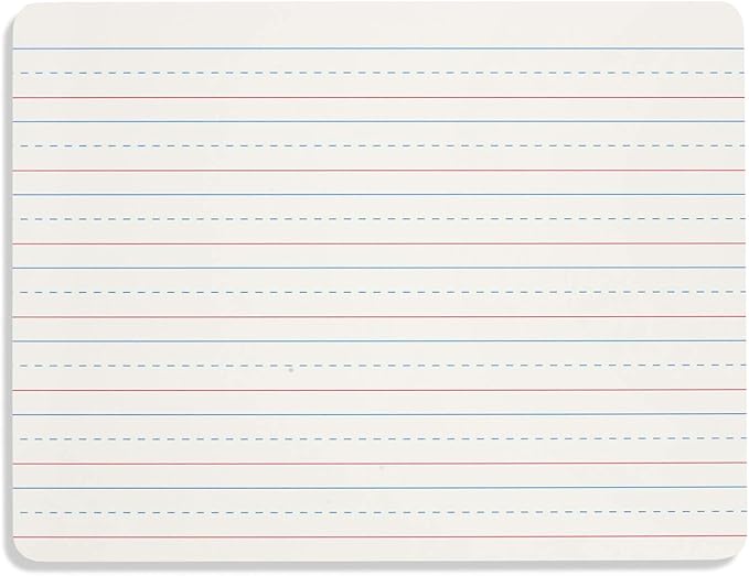 Blue Summit Supplies Double Sided Dry Erase Lapboards, with Markers and Erasers, Personal Whiteboard Slate Classroom Set for Teachers, Students, 9 x 12 Inch, 30 Pack