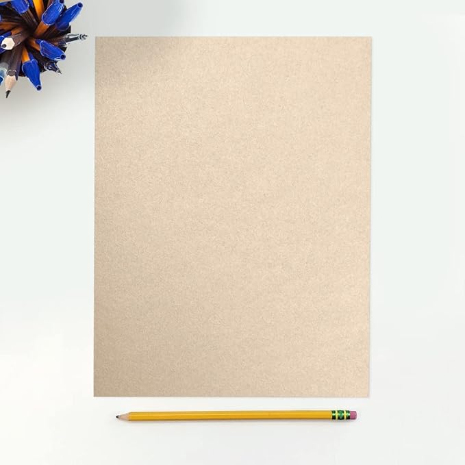 LUXPaper 8.5" x 11" Cardstock | Letter Size | Taupe Metallic | 105lb. Cover (192lb. Text) | 50 Qty