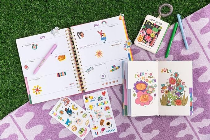 ban.do Sticker Book with Over 700 Assorted Stickers and 35 Sheets with Fun/Colorful/Aesthetic Pack for Scrapbooking Planners or Journals, Issue 9