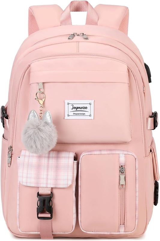 Cute Backpack for Girl Teenager Daily Backpack Women Backpack Purse Pink