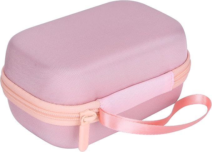 Storage Case Compatible with Liene 2x3” Photo Printer Mini Instant Portable Color Mono Photo Printer (Pink Case)