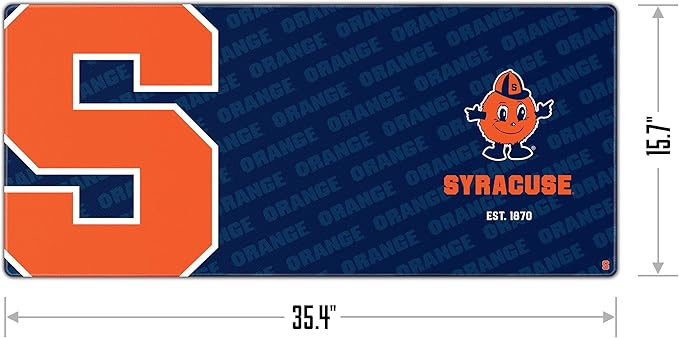YouTheFan NCAA Syracuse Orange Logo Series Desk Pad