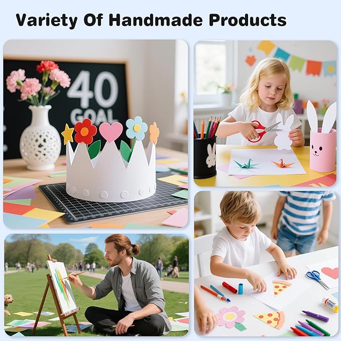 White Cardstock 8.5 x 11, Thick Printer Paper 75 lb/200 gsm, 120 Sheets Card Stock, Heavy Card stock, CardStock Paper for Invitations, Diy Cards, Business Cards, Menus, Crafts, Drawing etc