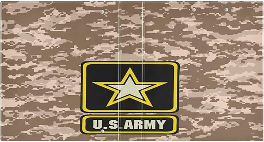 Camo Army USA Decorative 3 Ring Binder 1.5 Inch Large View Binders with Pockets Holds 200 Sheets File Organizer for Office College School, 2 Pack