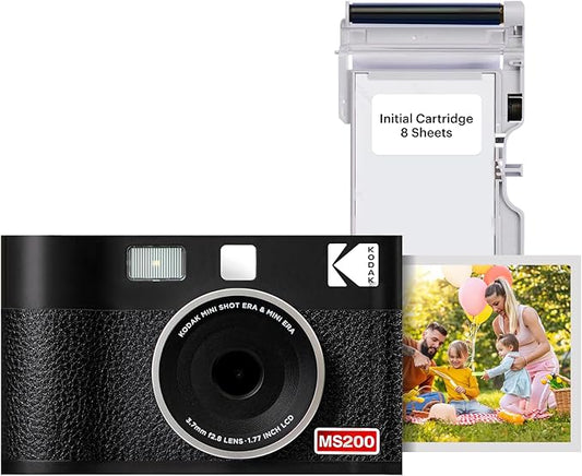 KODAK Cam Mini Shot 2 ERA Black 2.1x3.4
