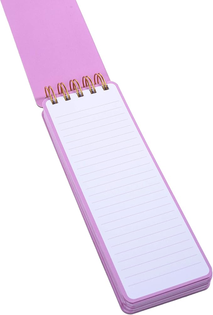 Graphique Reporter Notepad, Love in Color – Portable Notebook Embellished in Gold Foil, 150 Lined Sheets, 3" x 8.75" – Perfect for Note Taking, List Making and Much More, WLP188