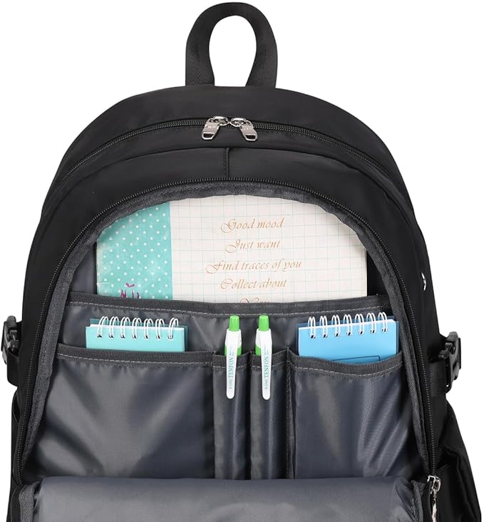 Cute Backpack for Girl Teenager Daily Backpack Women Backpack Purse Black