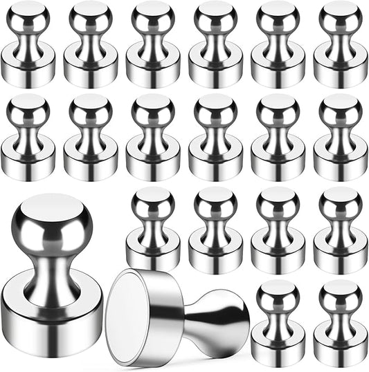 20Pcs Fridge Magnet Refrigerator Magnets, Whiteboard Magnets, Magnets Fridge, Strong Magnet for Kitchen, Office, Classroom, Map, Locker Decor