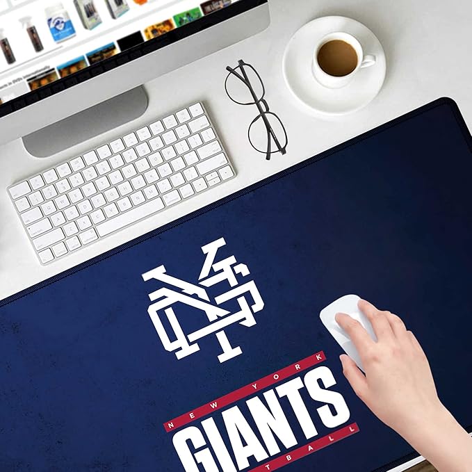 Large Mouse Pad Desk Mat for Home Office, Gaming Mousepad Extended Desk pad - Computer Keyboard Mouse Mat with Non-Slip Base and Stitched Edge Office Desk Organizers and Accessories