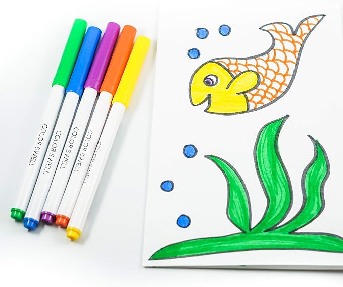 Color Swell Super Tip Washable Bulk Markers Pack 50 Boxes of 8 Vibrant Colors (400 Total Markers) Perfect for Kids, Parties, Classrooms