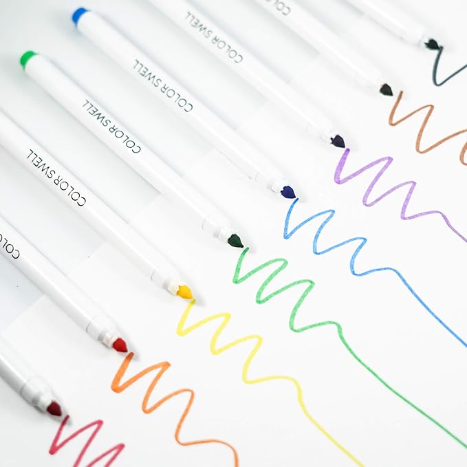 Color Swell Super Tip Washable Bulk Markers Pack 50 Boxes of 8 Vibrant Colors (400 Total Markers) Perfect for Kids, Parties, Classrooms