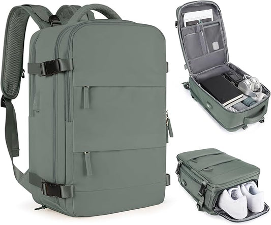 Travel Backpack For Women Men Airline Approved Carry On Backpack Flight Approved Waterproof Sports Luggage Backpack Casual Daypack Small Hiking Backpacks