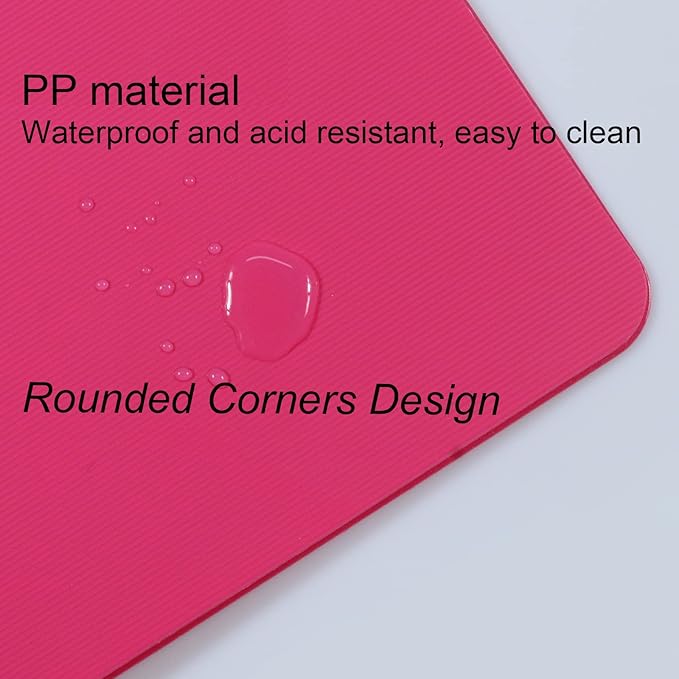 Acocony Punchless Binder with Clamp Letter Size Punchless Clamp Binder 8.5 x 11 Report Covers Plastic Rose Red Pack of 6