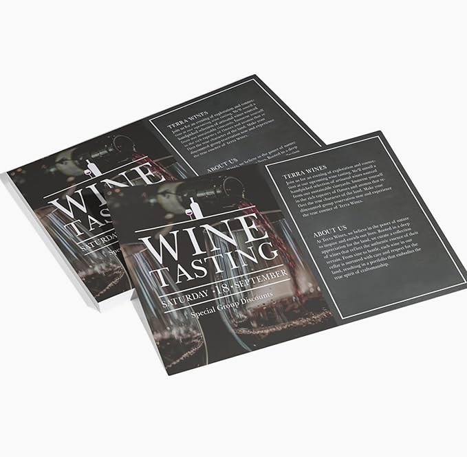 Custom Flyers,Custom Business Brochure Flyers Printing for Small Business,9 Sizes, 30-200 pcs, Upload Your Design.