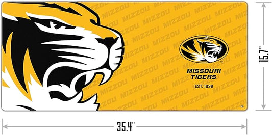 YouTheFan NCAA Missouri Tigers Logo Series Desk Pad