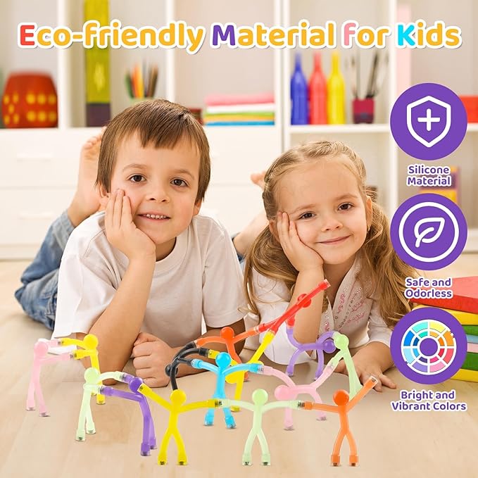 TRYMAG Men Fridge Magnets, 30 Pcs Cute Magnets Fridge for Adults, Funny Humanoid Magnetic Toys for Fridge, Mini Humanoid Colorful Magnetic People for Locker, Kids, School Decoration