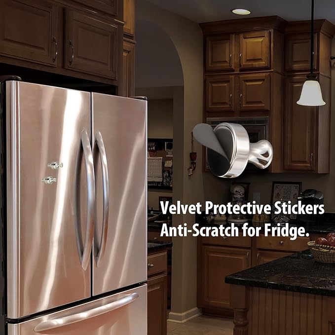 Heavy Duty Magnetic Push Pins - Refrigerator & Whiteboard Magnets, Pack of 4