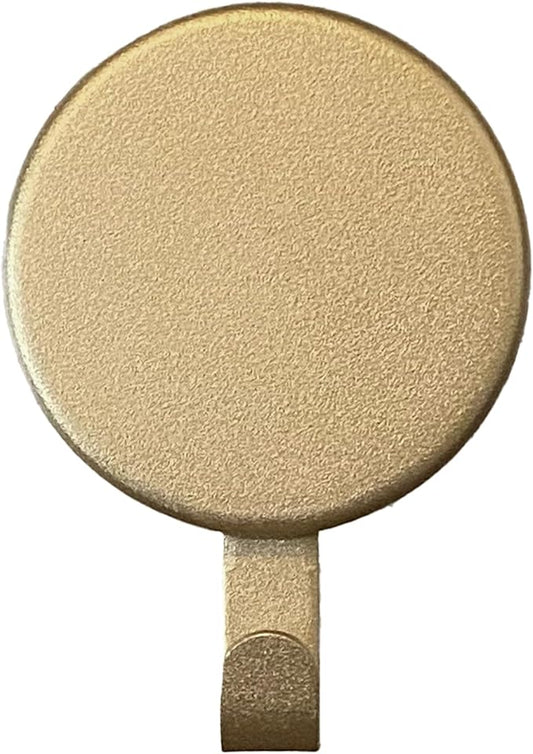 Haute Decor Attract Magnetic Hanger 10 lb Capacity 1-Pack (Textured Gold)