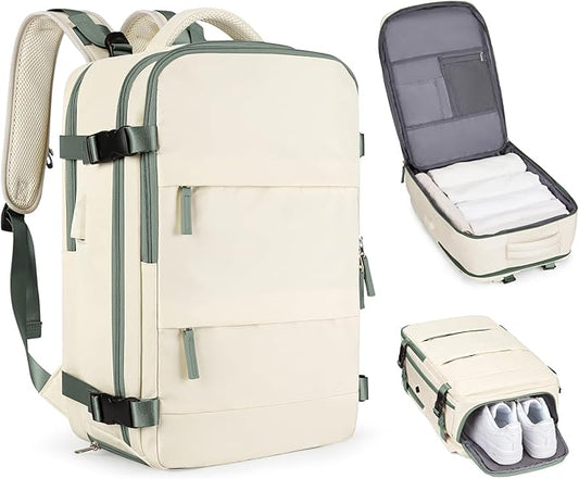 Travel Backpack For Women Men Airline Approved Carry On Backpack Flight Approved Waterproof Sports Luggage Backpack Casual Daypack Small Hiking Backpack