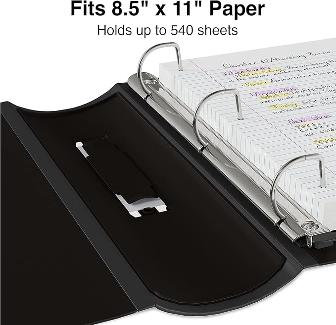 Staples Better Binder, 2-Inch, Black