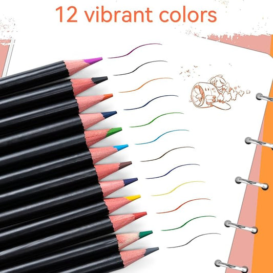 S & E TEACHER'S EDITION Colored Pencils 144Pcs, Pre-sharpened Super Soft Core Lead Coloring, Kid's Colored pencils,In Drawing Pencils, Woodcase Lead Pencils, Kids Bulk Back to School Supplies