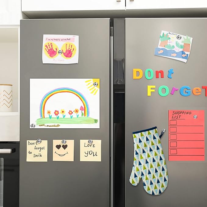 LOVIMAG 50Pcs Fridge Magnets Strong Adult Magnet for Whiteboard, Office, Classroom, Map