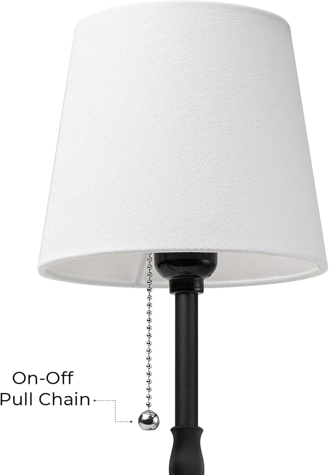 Cordless LED Table Lamp: 5200mAh Portable Battery Operated Lamps for Living Room - Dimmable Desk Lamp for Bedside, Bar, Night Light, Dining Room, Camping, Patio (Dark Black)