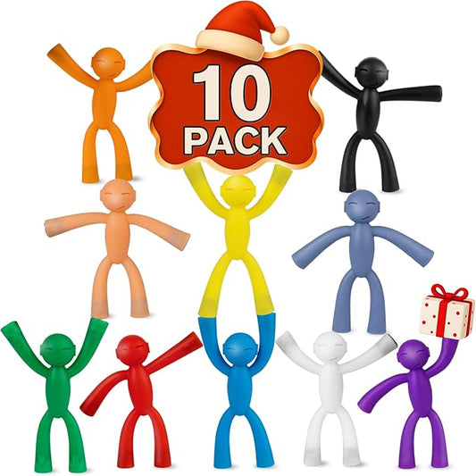 10 Pack Magnetic People for Adults, Decorative Refrigerator Magnets, Creative Magnet Set for Fridge, Locker, Office, and Home Organization