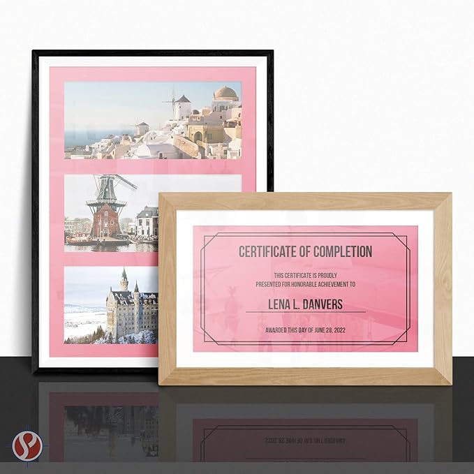 8.5 x 11" Cherry Pastel Color Cardstock Paper - Great for Arts and Crafts, Wedding Invitations, Cards and Stationery Printing | Medium to Heavy Card Stock 90lb Index (163gsm) | 50 Sheets per Pack