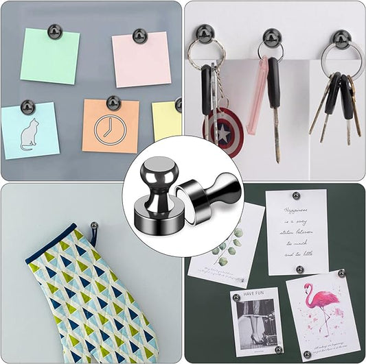 LOVIMAG 30Pcs Fridge Magnets - Small Neodymium Magnets for Whiteboard, Fridge, Kitchen, Office, Classroom, Picture, Locker